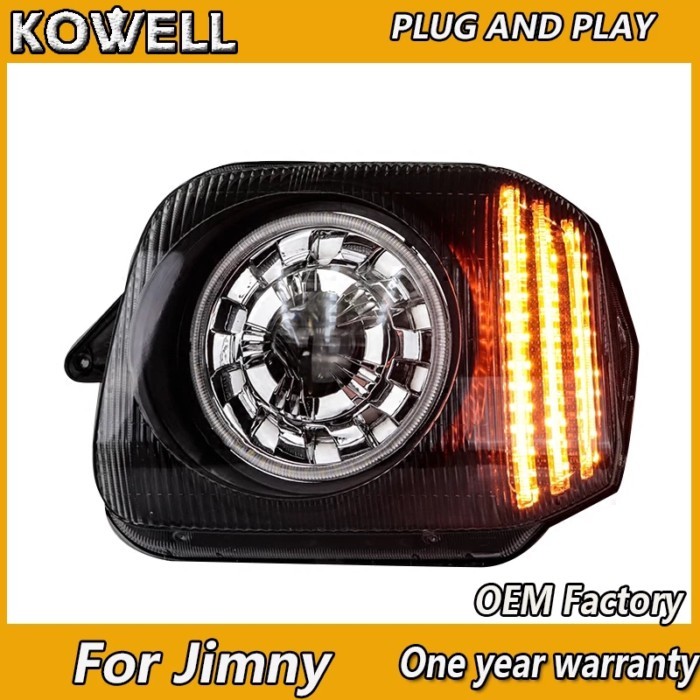 Car Styling for Suzuki Jimny Headlights 2007-2017 Jimny Head Light DRL Turn Signal Low High Beam Pr