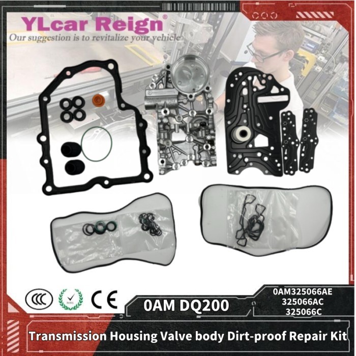 DQ200 DSG 0AM Gearbox Transmission Housing Valve body Dirt-proof Repair Kitdsg DQ200 for AUDI VW7SP