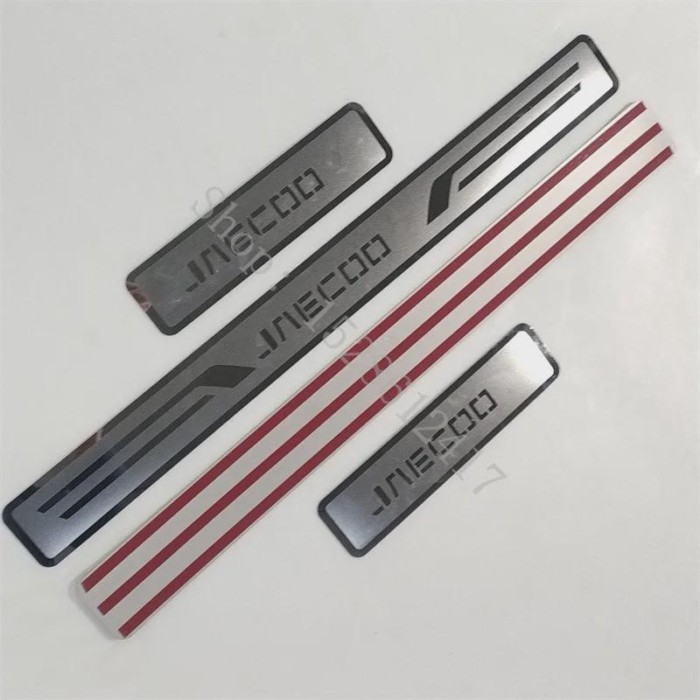 Car Accessories for Chery Jaecoo J5 J6 J7 J8 2023 2024 2025 Door Sill Scuff Plate Guard Stainless S
