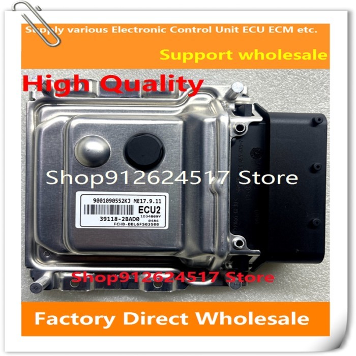 ME17.9.11 ECU 39118-2BAD0 ECU2 HF1 Electronic Control Unit ECM Car Accessories 39133-2B451 480 For