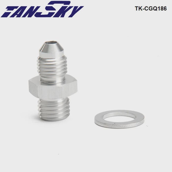 Oil Feed Adapter Fitting M12x1.5 For Volvo TD04H TD04HL 1.5mm Restricor TK-CGQ186