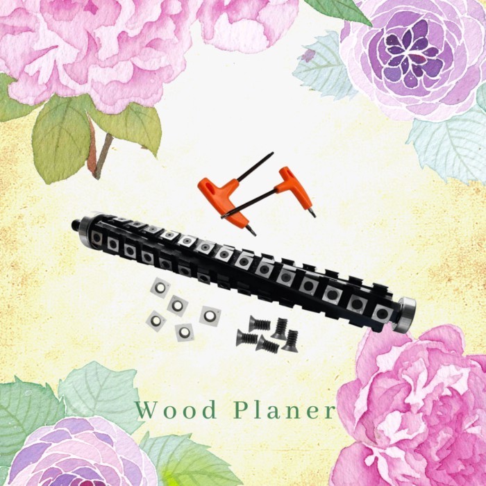 Wood Planer Compatible with DW735 DW735X For 13-Inch Cutterhead (Bearings Pre-Installed) 60 Carbide