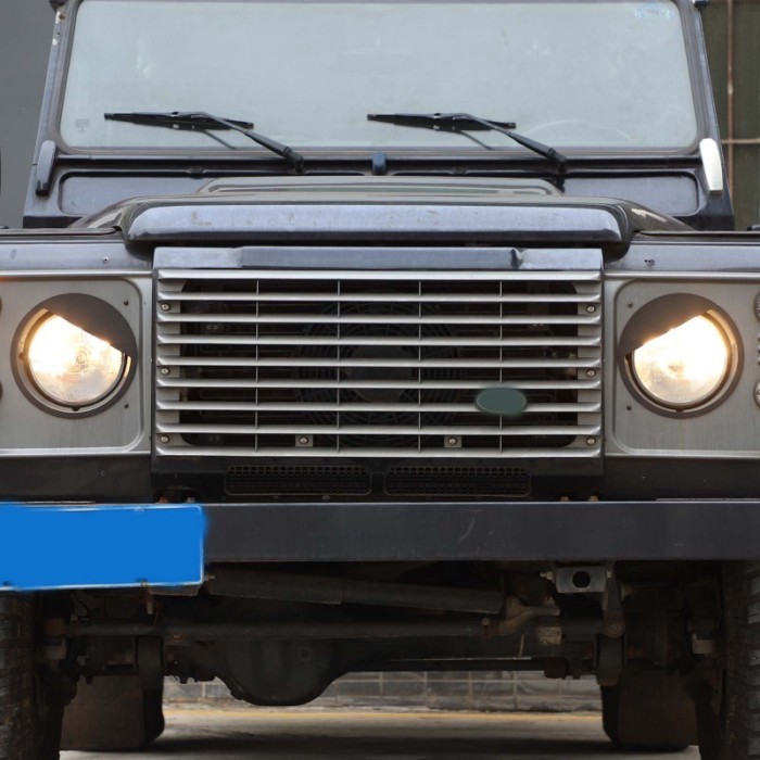 metyoucar Aluminum Alloy Black Car Headlight Angry Eyes Headlight Cover Trim Car Accessories For La