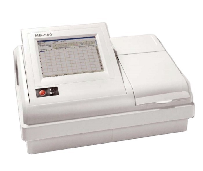 BIOSTELLAR ELISA Microplate Reader MB-580 Read 48 Well and 96 Well Microplate  Analyse and Report