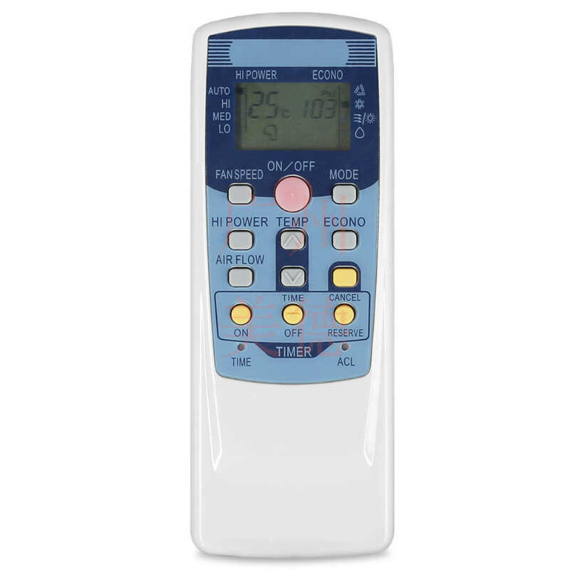 เหมาะสําหรับ Mitsubishi English เครื่องปรับอากาศรีโมทคอนโทรลอินฟราเรด RKT502A420 ea