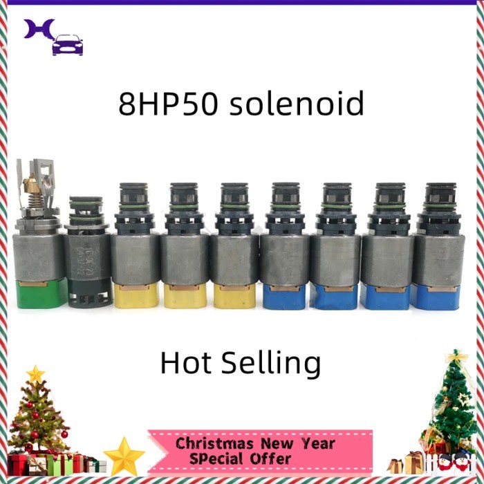 100% Original 8HP50 ZF8HP50 8HP55A Solenoid Valve 9Pcs/Set Kit For BMW Automatic Transmission tools