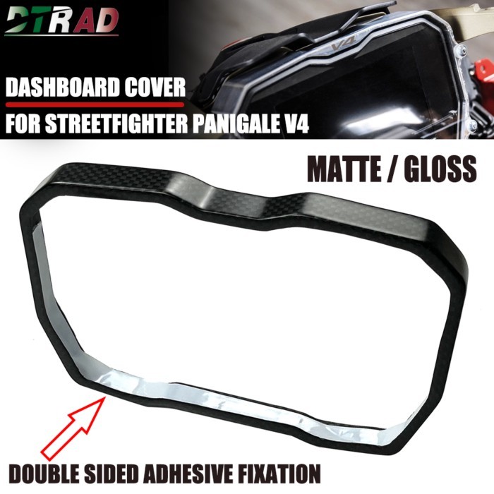 NEW For DUCATI Panigale V4/S/R Streetfighter V4 S/SP Carbon Fiber DashBoard Cover Instrument Panel