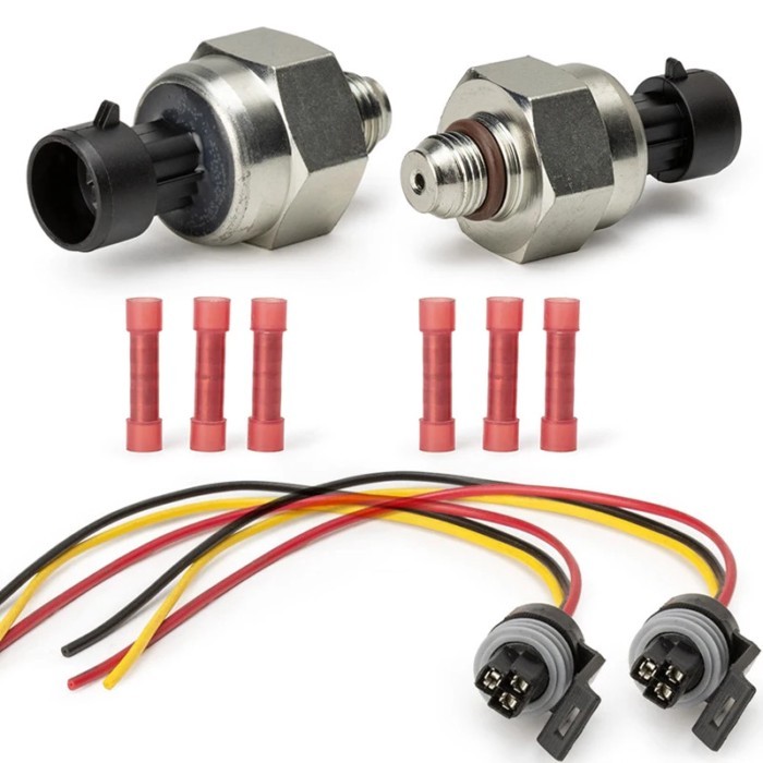 2PCS Fuel Injection Pressure Sensor F6TZ-9F838-A F4TZ-9F838-A For Ford E350 E450 E550 F250 F350 F45