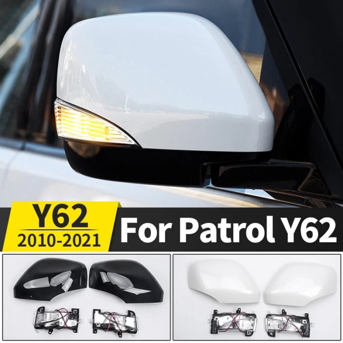For Dedicated to Nissan Patrol Y62 Rearview Mirror Cover Nissan Patrol Sexe Rear-View Mirror Shell