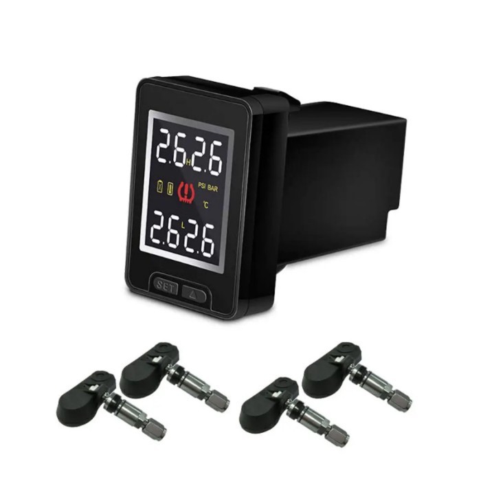 Car TPMS Tire Pressure Monitor System TPMS Sensor Monitorring Wireless External Internal Sensor for