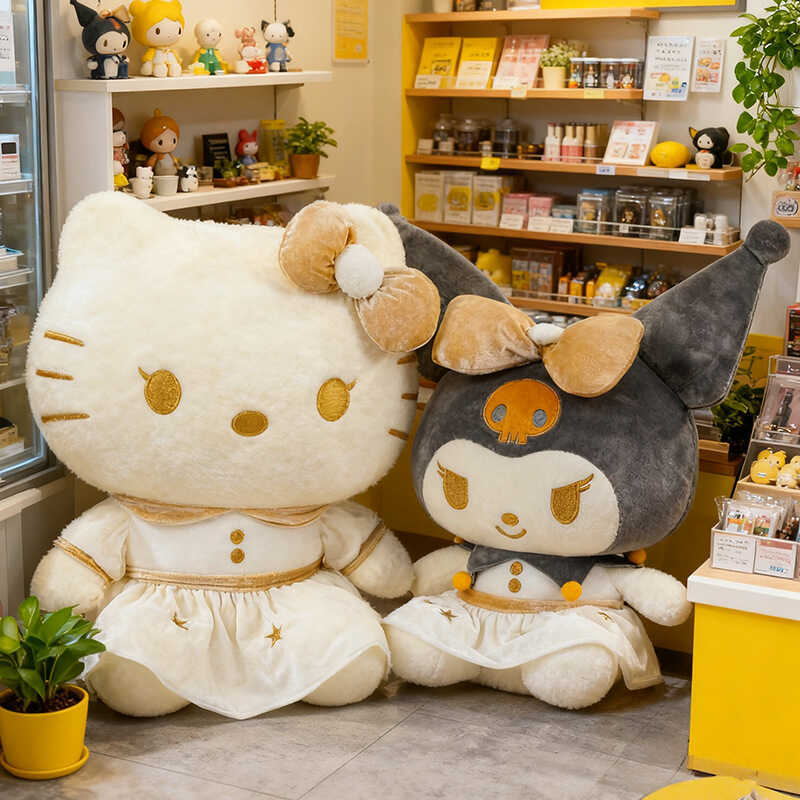 Gilt Kuromi ตุ๊กตาของเล่นตุ๊กตา Kuromi KT หมอนตุ๊กตาของขวัญ