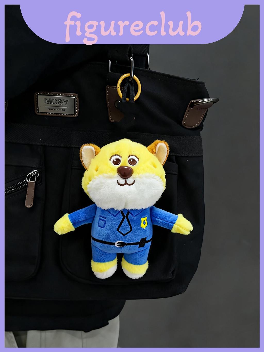 Judy Zootopia น่ารัก Nick Sloth และ Benjamin Plush Collectors สําหรับพวงกุญแจ