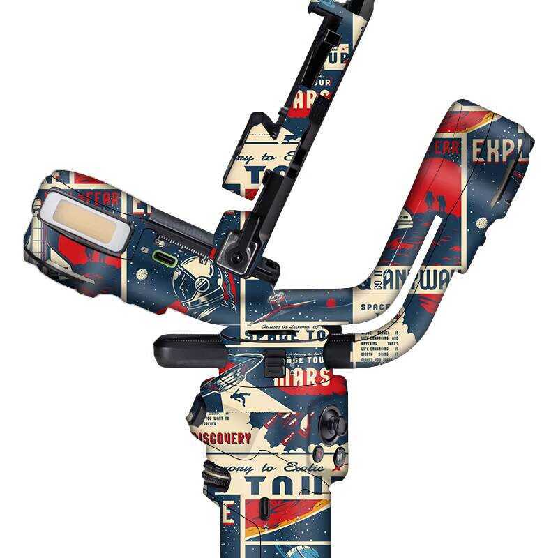 เหมาะสําหรับ Zhiyun WEEBILL3S Zhiyun Stabilizer สติกเกอร์ป้องกันรวมทุกอย่าง Frosted การ์ตูน DIY ฟิล์