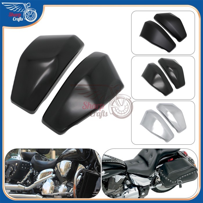 Motorcycle Accessories Battery Side Covers Fairing Caps For Honda VTX1300 VTX 1300 VTX1300C VTX1300