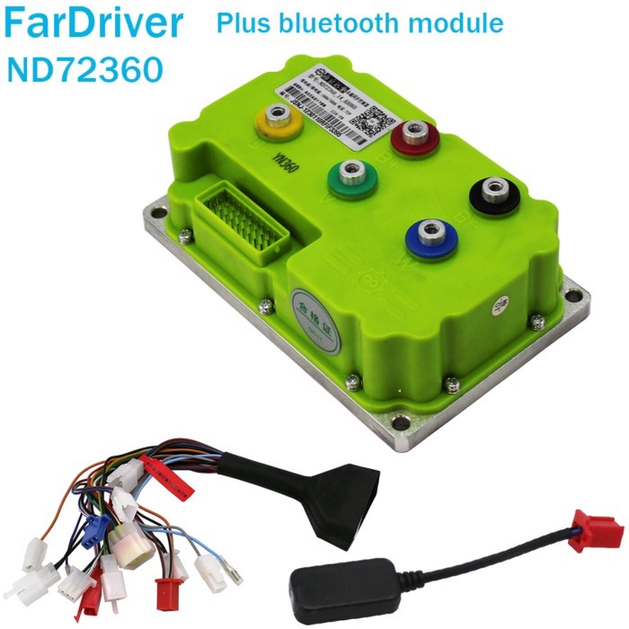 Nanjing Fardriver ND72360 60V-72V 190A DC sine wave electric scooter scooter Bluetooth debugging pr