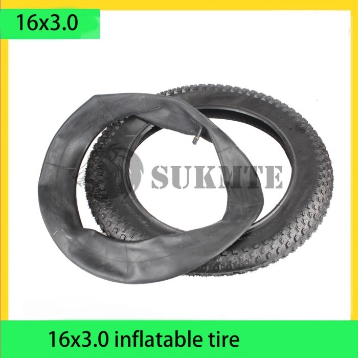 Electric Bicycle Tires 16x3.0 Inch Electric Bicycle Tire with Good Quality Bike Tyre 16x3.0