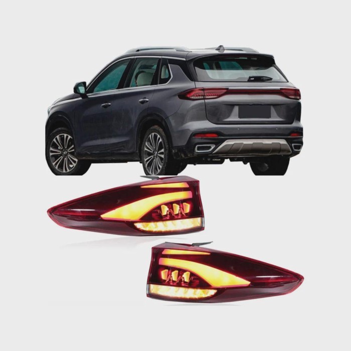 1 PCS Outside LED Tail Lamp for Trumpchi GS5 2019-2021 Rear Stop Light for GS5 Rear Turning Signal