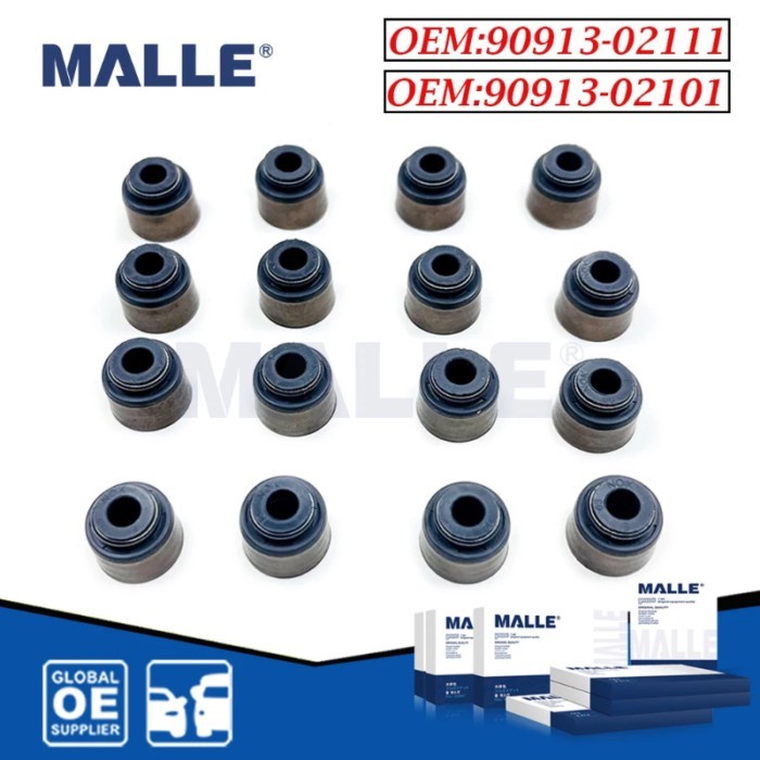 Engine Valve Stem Oil Seal For Toyota 1AZ 2AZ 1ZZ 1MZ 2TR LEXUS ES300 RACTIS COROLLA Car Accessorie