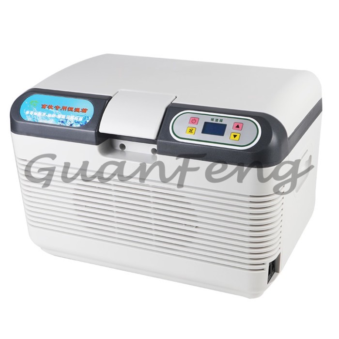 Animal Husbandry Incubator 17-degree Pig Semen Incubator 12l/19l Car Refrigerator for Domestic Rabb