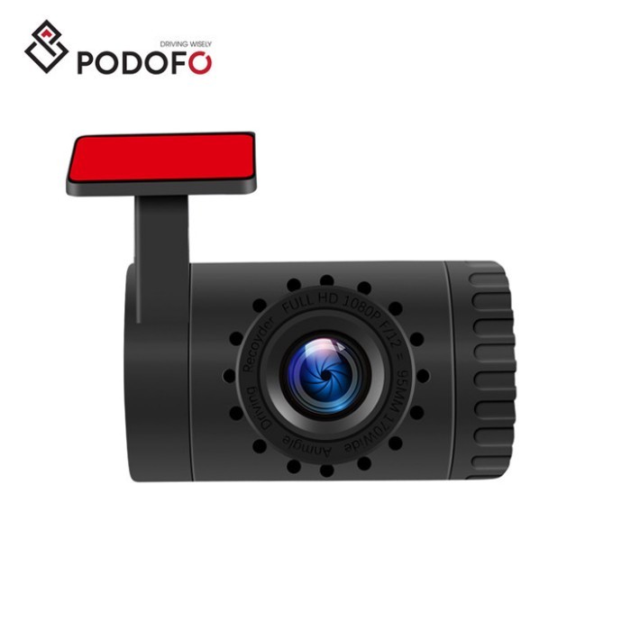 Podofo 150 Degree 720P HD Dashcam USB DVR Night VisionCar Camera For Android Car Radio L6 ADAS LDWS