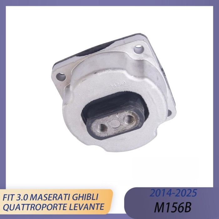 Engine Part Transmission Support Crossmember Mount Fit 3.0 L T V6 M156B GAS 14-25 For MASERATI Quat