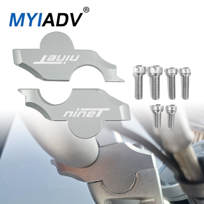 Motorcycle Handlebar Riser For BMW R nine T Pure RNINET R9T 9T Pure Racer 2014-2024 Handle bar Clam