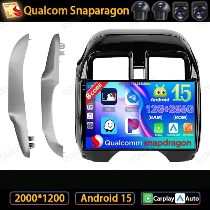 Android 15 Car Radio For Nissan Cefiro 2 1994-1998 1999 2000 Viedo Player AUTO Systems Qualcomm Mul