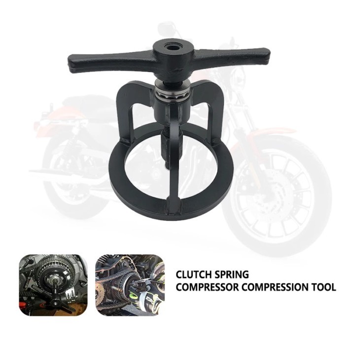 NEW Clutch Spring Compressor Compression Tool Fit For Touring Softtail Custom 1340 Sportster 48 Dyn