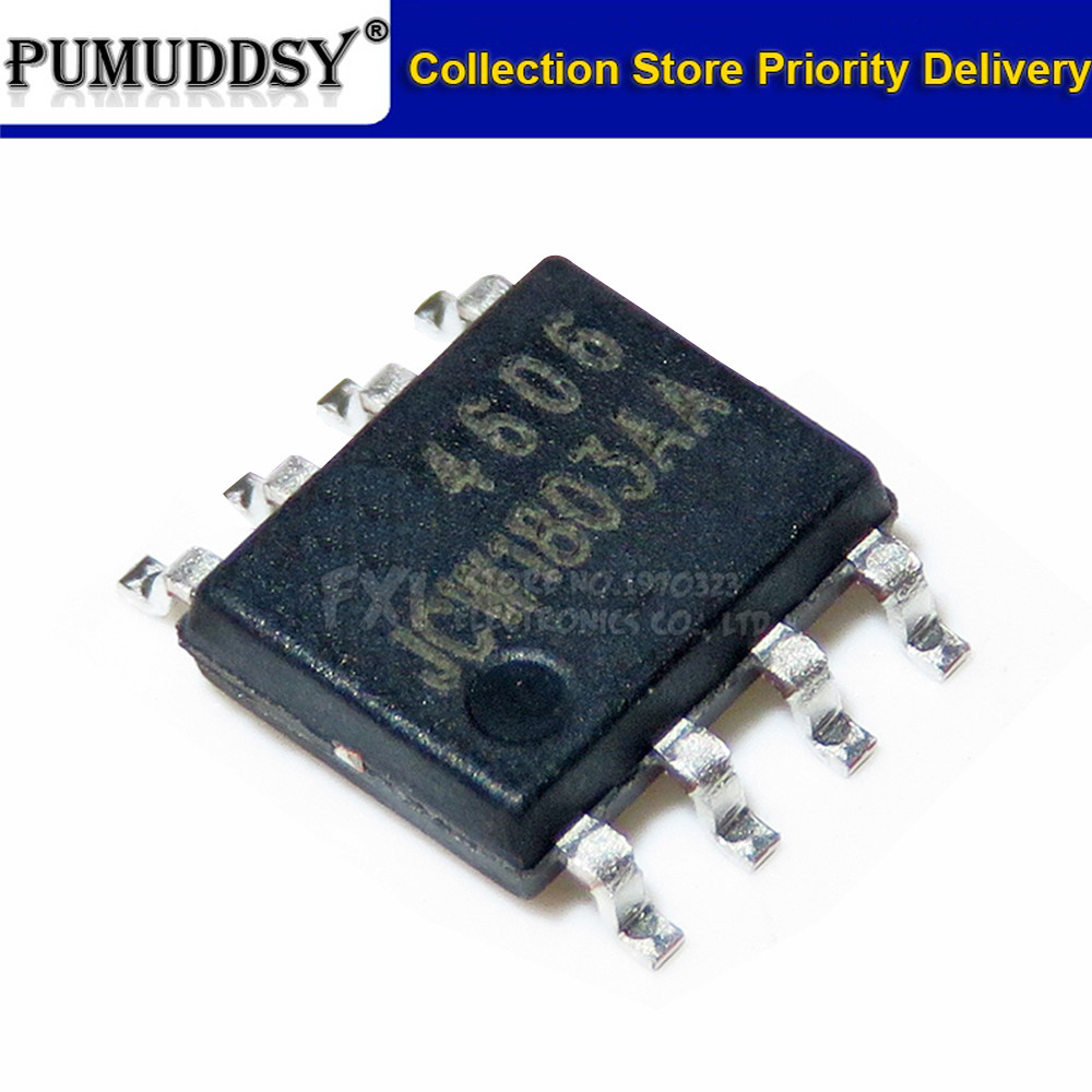 10 ชิ้น AO4606 AO4606C SOP8 SOP SMD 4606