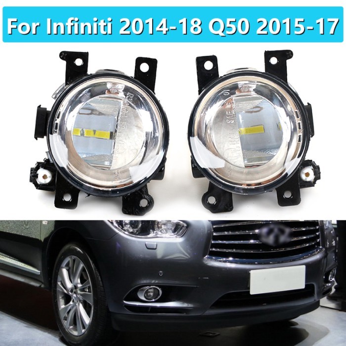 For Infiniti 2014-18 Q50 2015-17 QX60 QX80 2015 Q70/Q70L/Q70 LED Fog Light Head Light Lamp Assembly