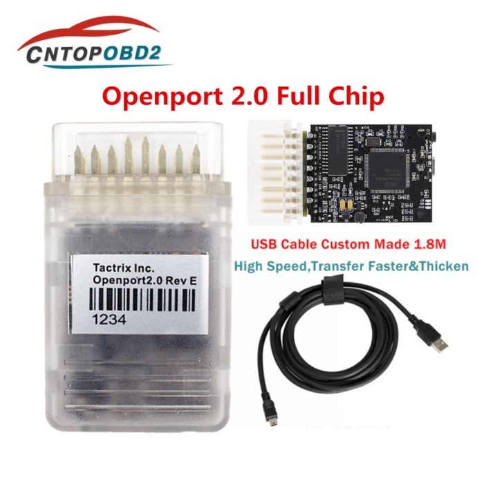 Best Tactrix Openport 2.0 ECU Chip Tuning Tool With Full Chip OBD2 ECU FLASH Tool Forbenz Multi Bra