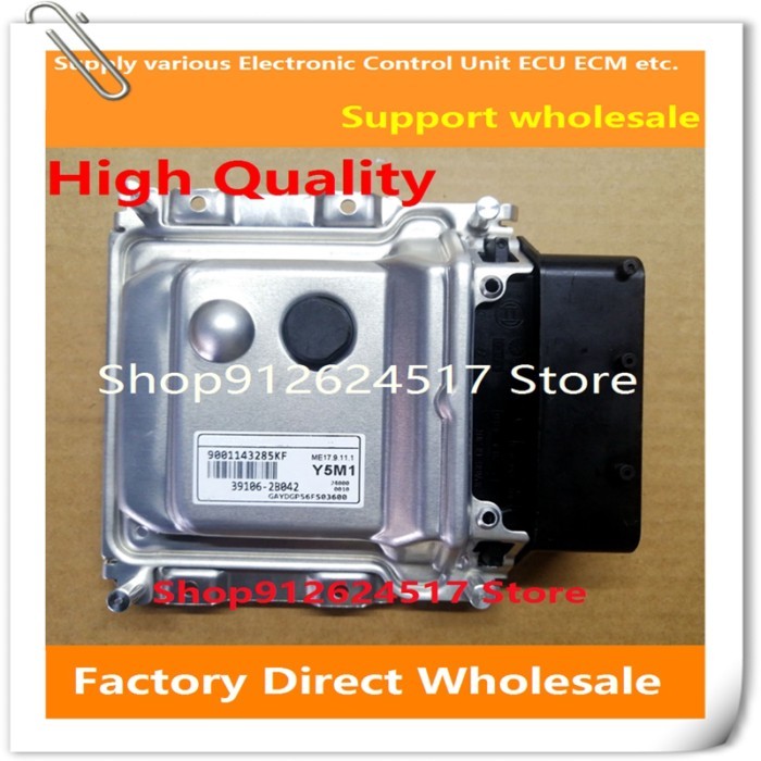 ECM ME17.9.11.1 ECU 39106-2B042 Y5M1 Electronic Control Unit Car Accessories 39131-2B560 MRA5 For H