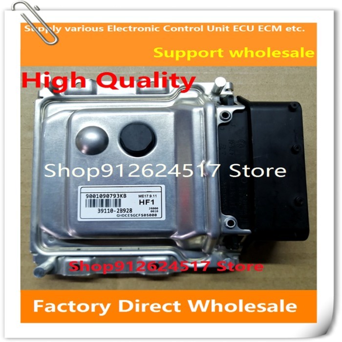 ME17.9.11 ECU 39110-2B928 HF1 Electronic Control Unit ECM Car Accessories 39112-2B410 F7 For Hyunda