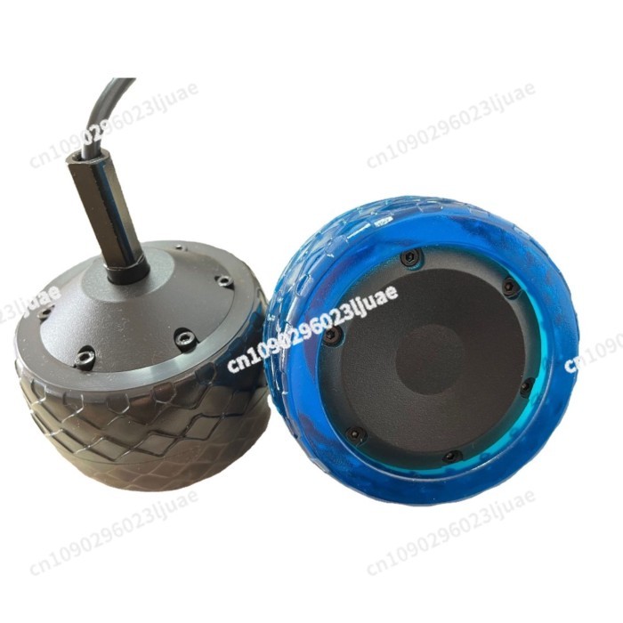 Four-wheel electric skateboard motor 105 all-terrain off-road wheel, transparent wheel is suitable