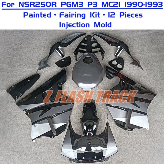 For Honda NSR250R NSR 250R 250 NSR250 R PGM3 P3 MC21 1990 1991 1992 1993 Cowl Plastic Body Fairing