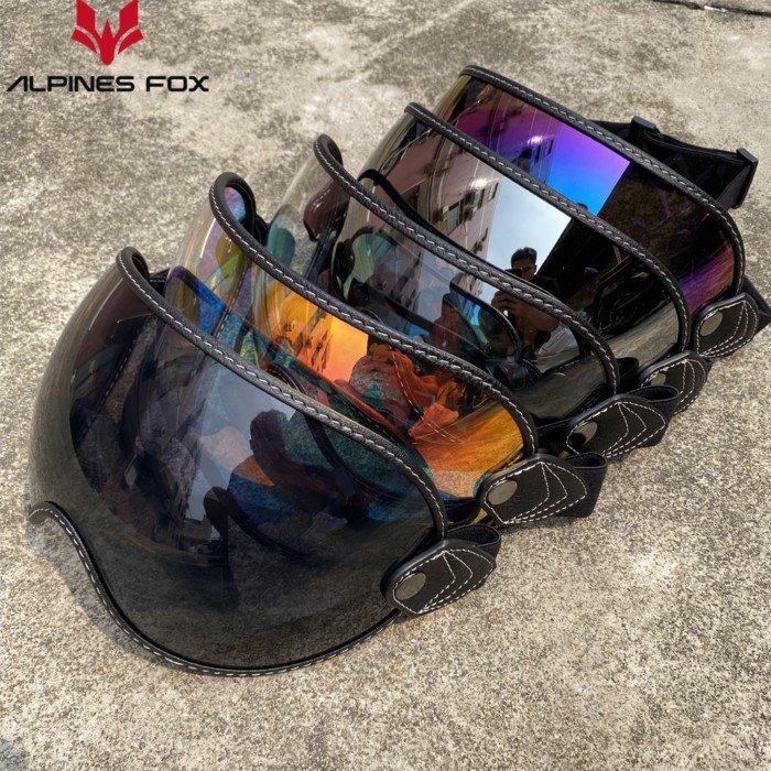 Motorcycle Helmet Bubble Visor Lens Goggles Anti-fog For BELL MOTO 3/ROYAL/SHOEI P-ZERO/Simpson Ret