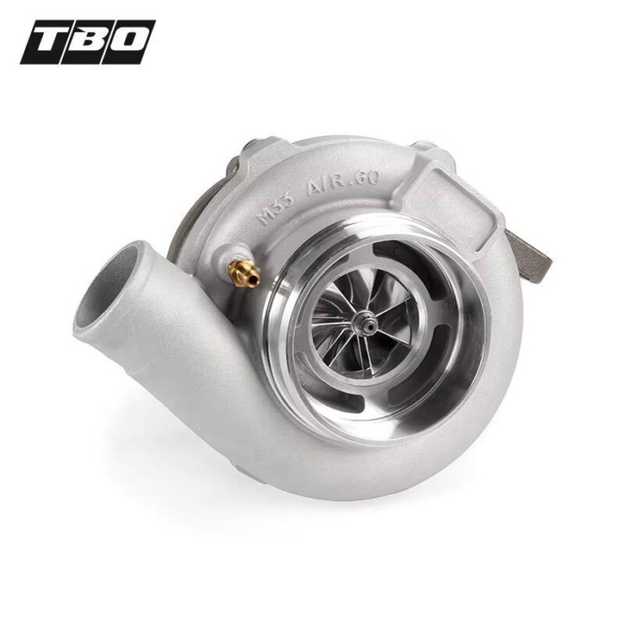 TBO GTX3076-53 A/R.60.82 V-Band T3 Journal Bearing Universal Turbocharged Racing Car GT30 GT3076 Tu