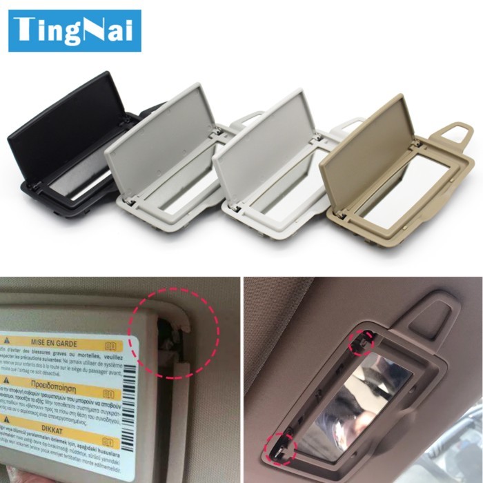 Car Sun Shade Visor Makeup Cosmetic Mirror Cover For Benz A B S C E GLC GLA Class W176 W246 W222 W2