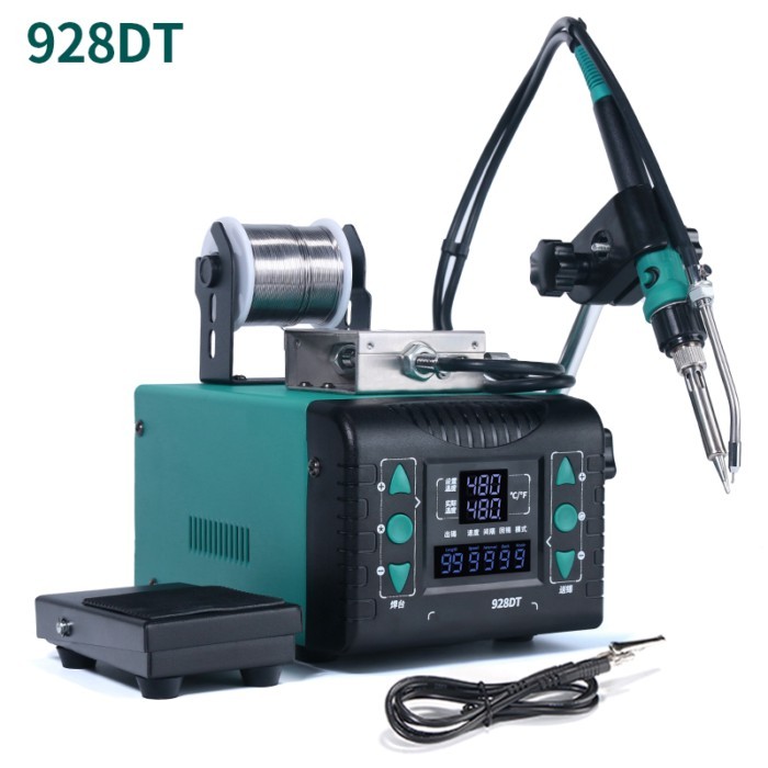 928DT High-power Soldering Machine Pedal-type Constant Temperature Soldering Station Industrial Gra