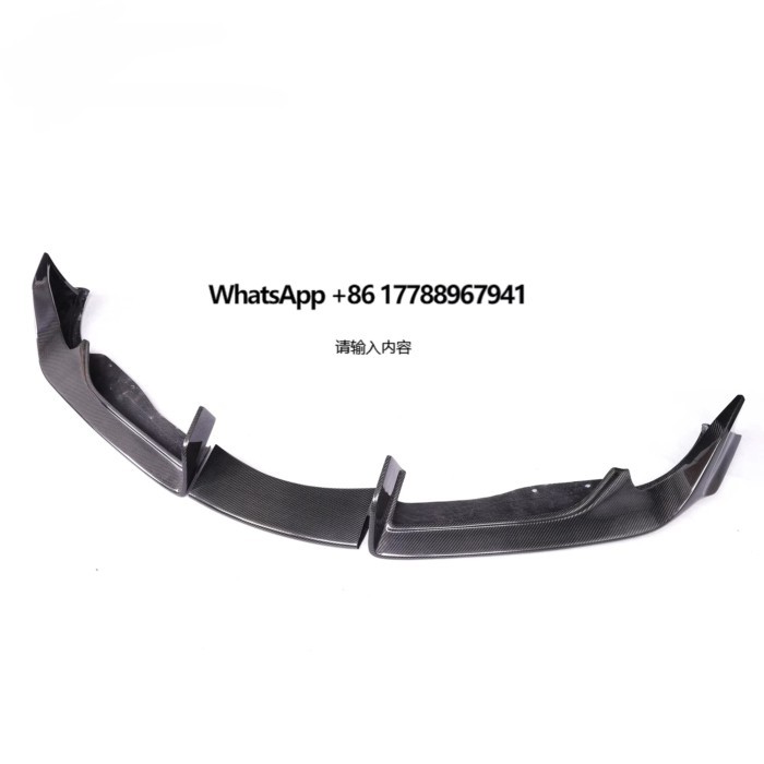 New Bumper Bodykit Carbon Fiber Front Bumper Lip for Supra A90 A91 MK5 2019+