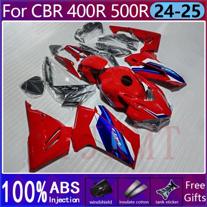 Motorcycles Fairing for Honda CBR500R CBR400R 24 25 Red Tank Fairing Kit CBR 500 400R 500R 2024 202