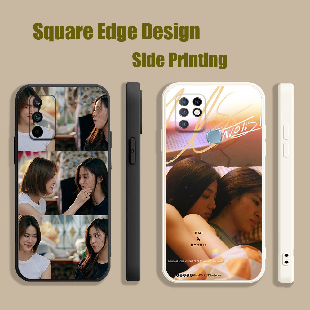 ปลอกสําหรับ Vivo S1 V21e Y76 Y73 Y21 Y21S Y33T Y33S EMIBNIE Us GL Series EmiBonnie Love CFC02 เคสโทร