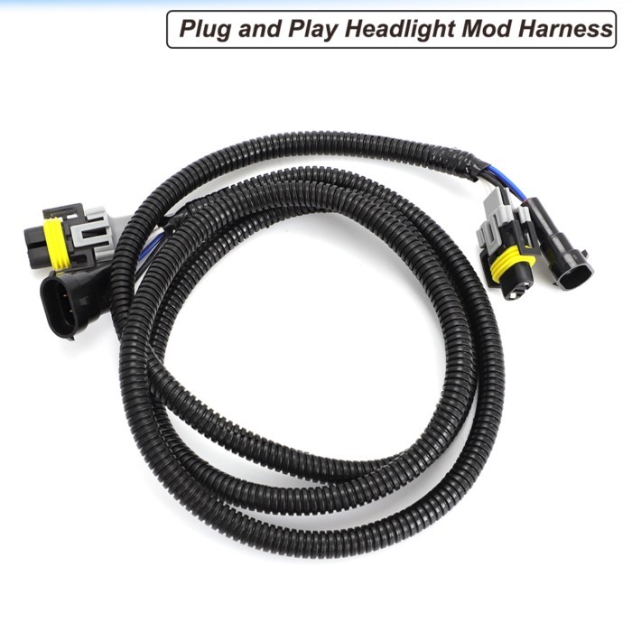 For 2005-2019 Polaris Sportsman 450 500 570 700 800 Plug and Play Headlight Mod Harness