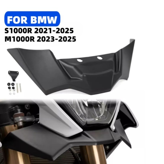 Front Wing Spoiler for BMW S1000R S1000 R S1000 R 21-25 M1000R M1000 R Motorcycle Aerodynamic Naked