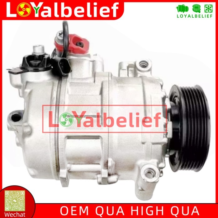 Air Conditioning AC Compressor For Audi A8 Q7 2005-2010 240 Kw 4E0260805BC 4E0260805AE