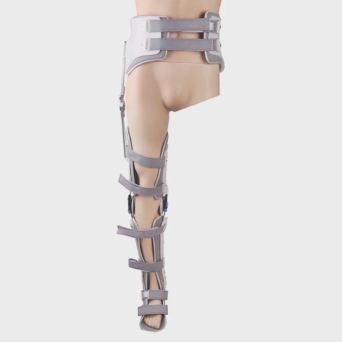 sale2025 Knee Ankle Foot Orthosis Support Hinged Knee Brace With Ankle Support for Ankle Foot