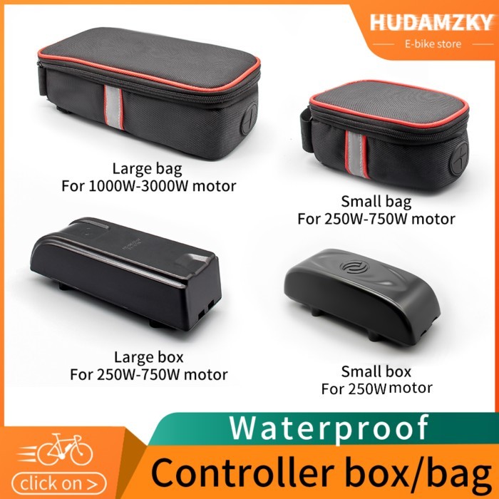 Electric Bicycle Controller Box/Bag Ebike Controller Case Conversion Kit Large/Small Size Controlle