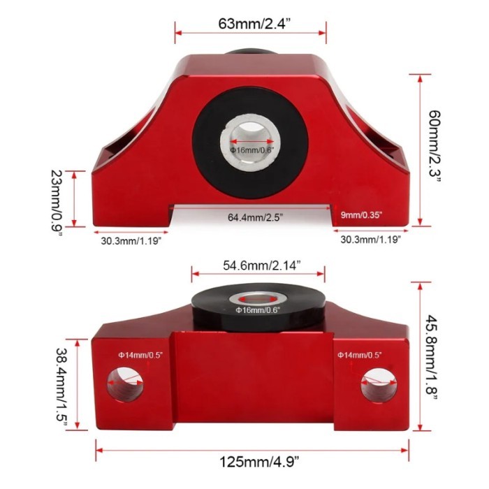 Engine Billet Motor Torque Mount Kit For 92-00 Honda Civic EG EK D15 D16 B16 B18 B20 engine mountin