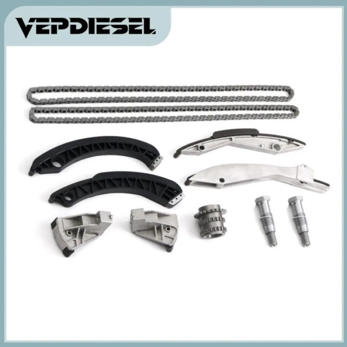 New Crankshaft Gear Timing Chain Kit for BMW 540i 550i 645Ci 650i 735i 740i 745i 750i X5 4.8 N62B w