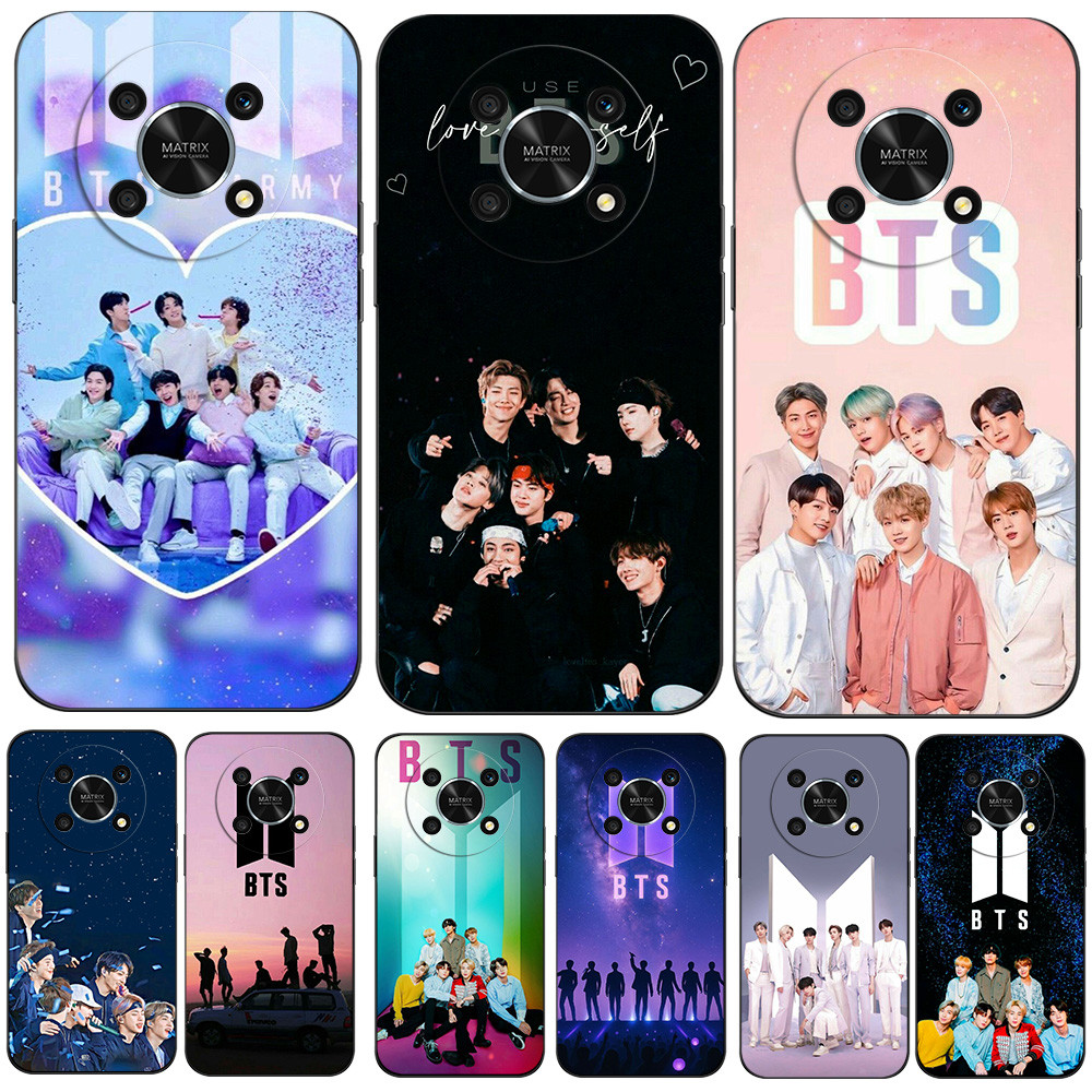 สําหรับ Honor X9 5G Magic 4 lite กรณีซิลิคอนโทรศัพท์ปกหลังซิลิคอนนุ่มสีดํา tpu กันกระแทก RM Jin Suga